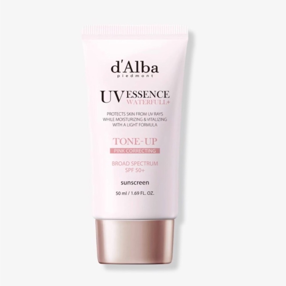 Alba UV Essence Waterfull+ Tone-Up Sunscreen - Pink